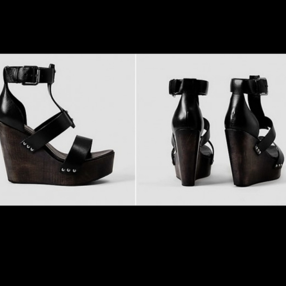 AllSaints. Rothko Wedges. Size EU 40.